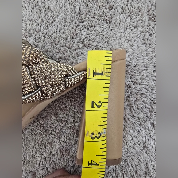 Steve Madden Tan Braided Slip-On Sandals - Picture 11 of 13